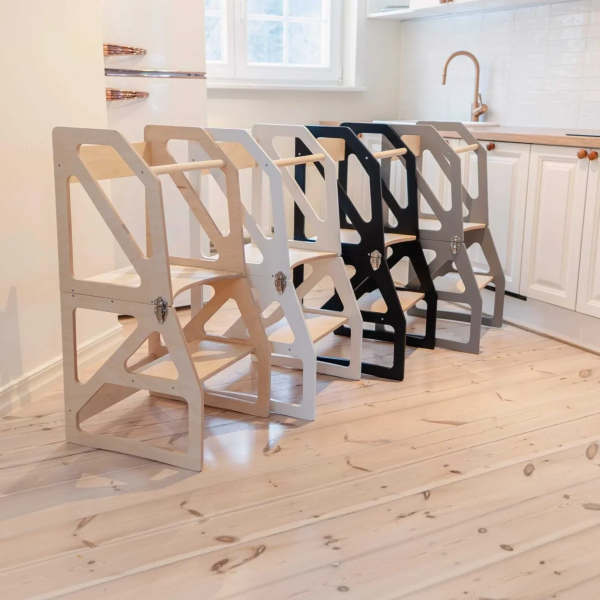 leg&go Modustep — Kitchen Tower with High Chair and Feeding Tray, photo 5