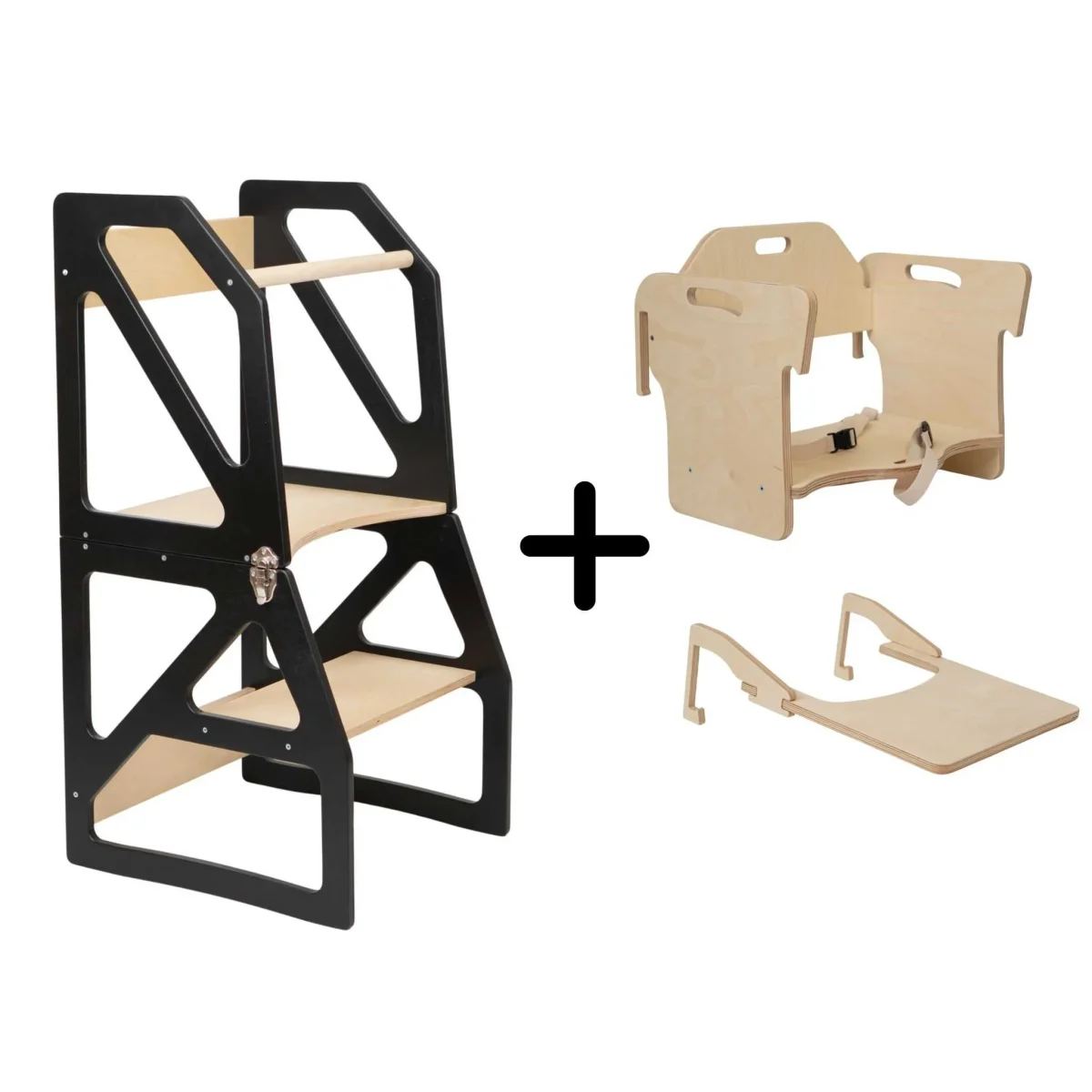 leg&go Modustep — Kitchen Tower with High Chair and Feeding Tray, photo 3