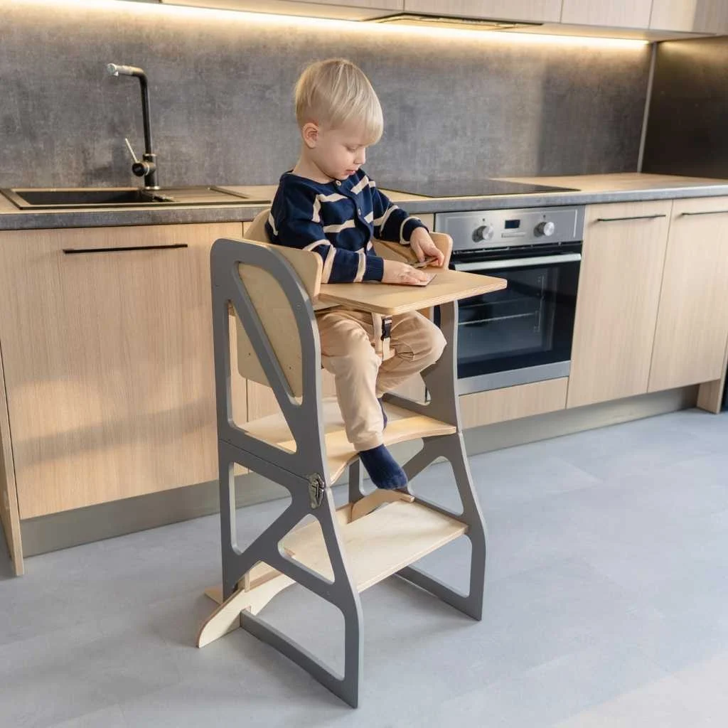 leg&go Securestep — Kitchen Tower with High Chair Add-ons, photo 4