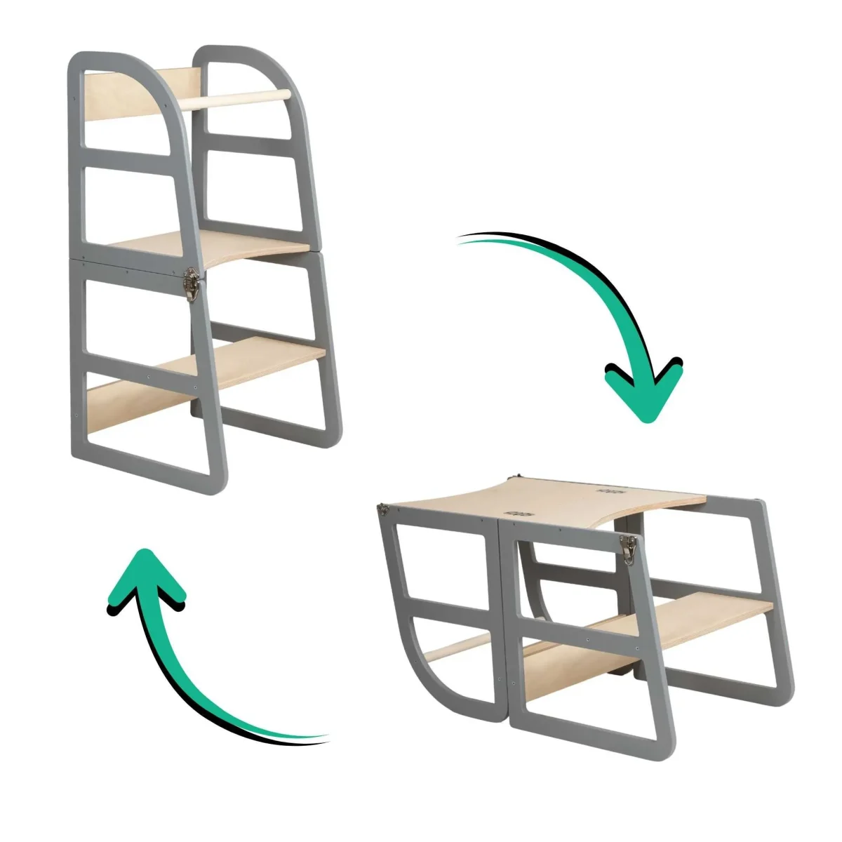 leg&go Sleekstep — Kitchen Tower and High Chair Combo, photo 22