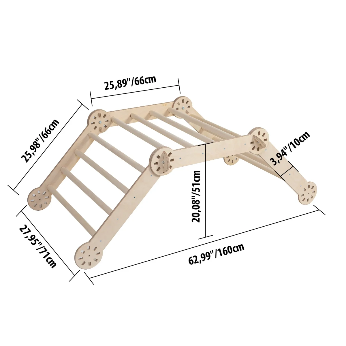 Folding Triangle with Ramp, up to 90 kg, photo 5
