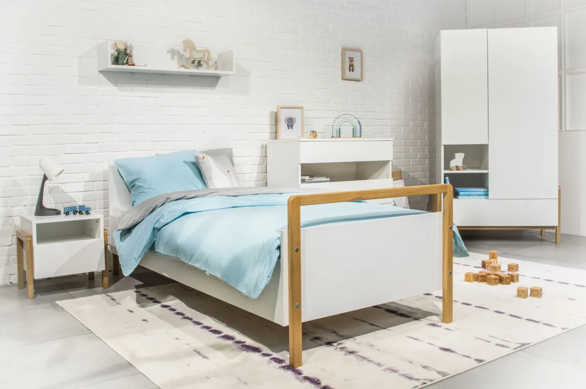 Kocot Kids Victor — Kids Bed with Solid Oak Legs, 180 × 80 cm, photo 5