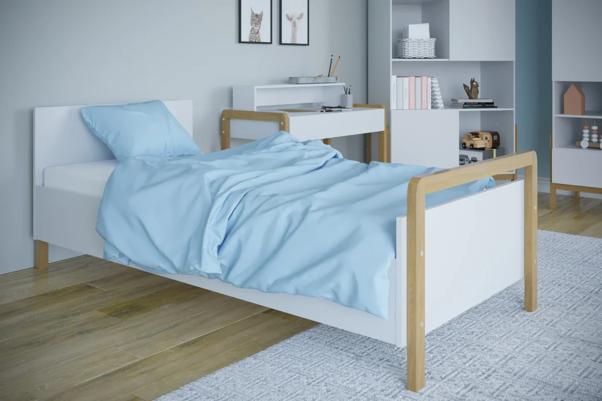 Kocot Kids Victor — Kids Bed with Solid Oak Legs, 180 × 80 cm, photo 4