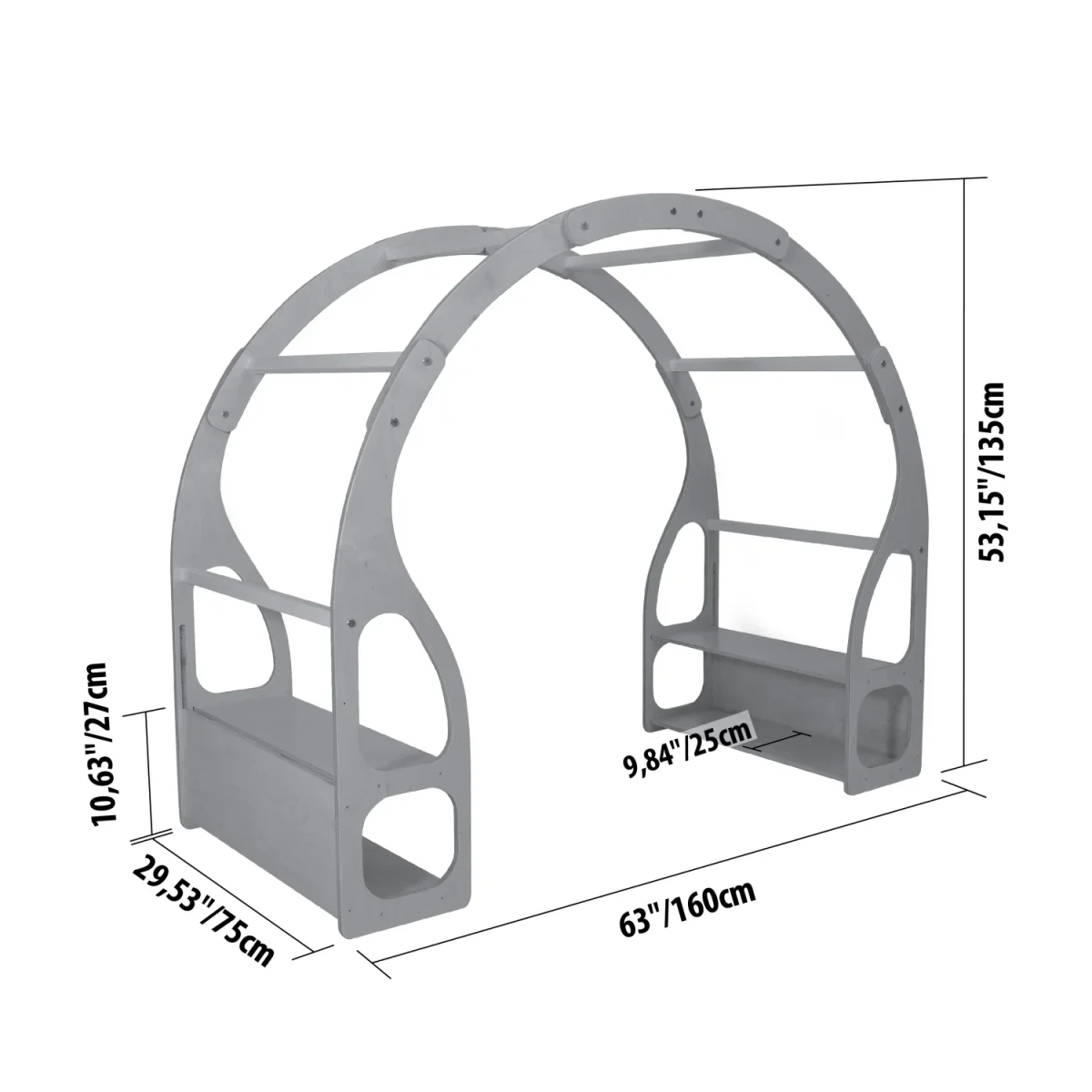 Montessori Play Stand and Toy Shelf, photo 14