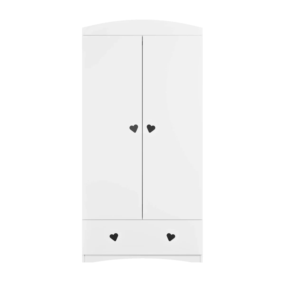 Kocot Kids Julia — Wardrobe with Heart Cutout Handles