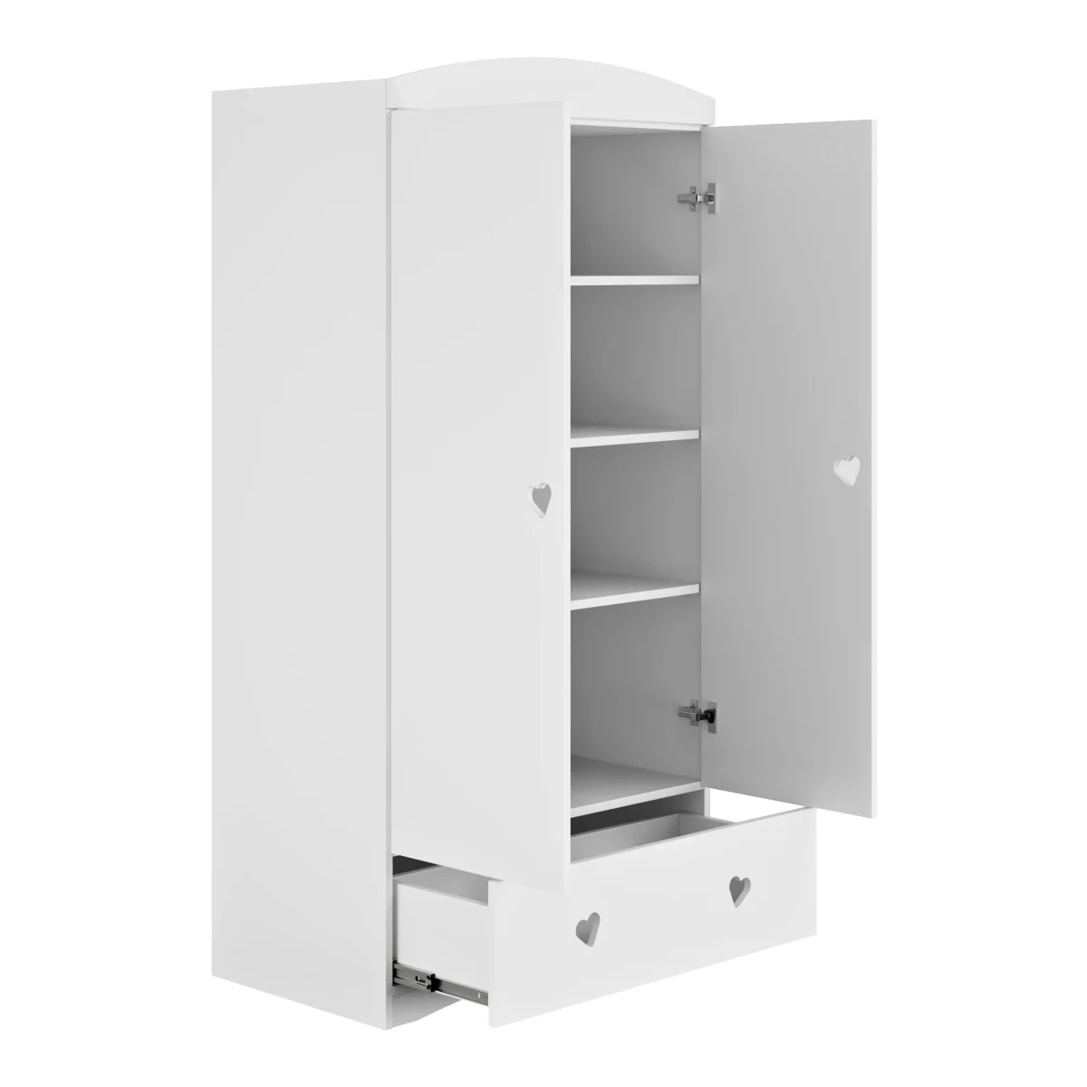 Kocot Kids Julia — Wardrobe with Heart Cutout Handles, photo 4