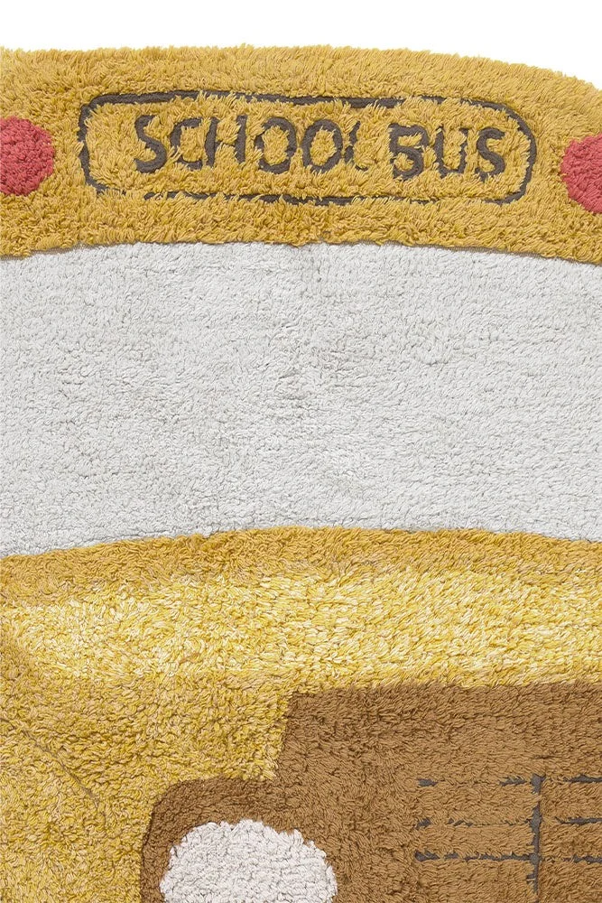 Lorena Canals School Bus — Washable Cotton Rug, 130 × 90 cm, photo 5