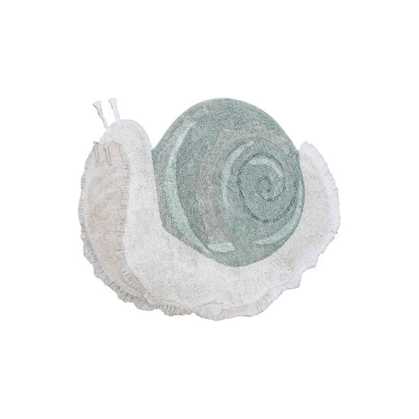 Lorena Canals Snail — Washable Rug, 90 × 130 cm
