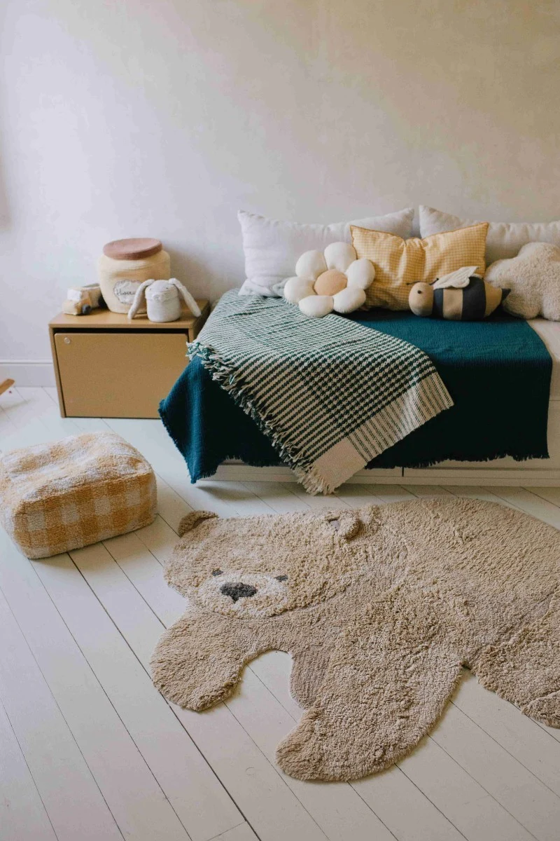 Lorena Canals Teddy — Washable Rug, 120 × 122 cm, photo 5