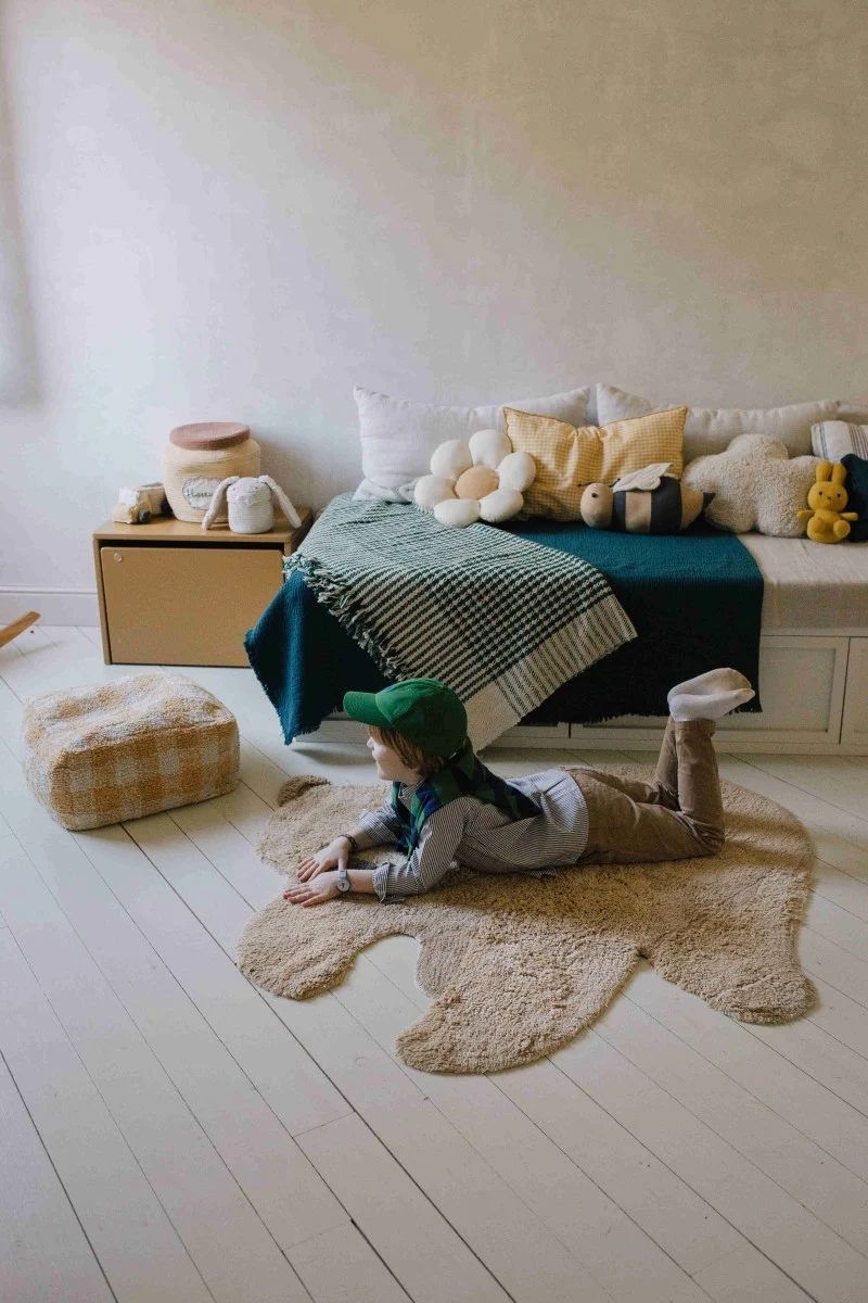 Lorena Canals Teddy — Washable Rug, 120 × 122 cm, photo 6