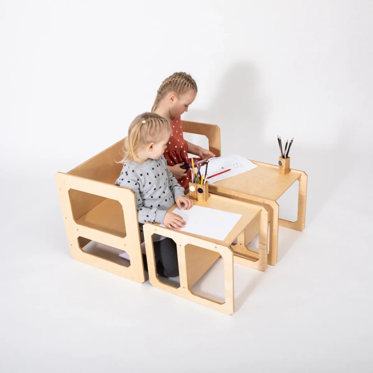 Montessori Weaning Table and Chair Set, photo 4