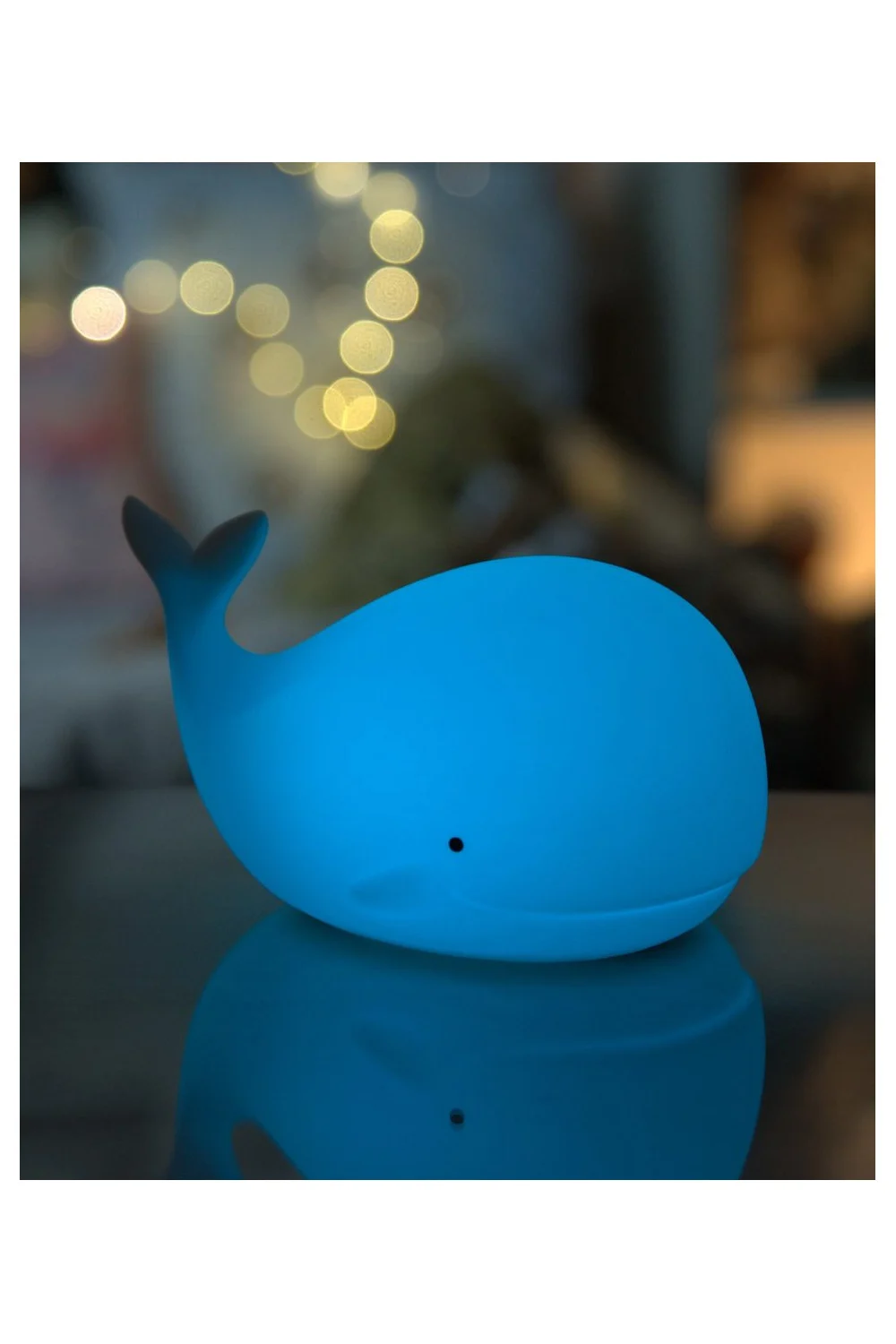 Whale Silicone Lamp with Remote, photo 4