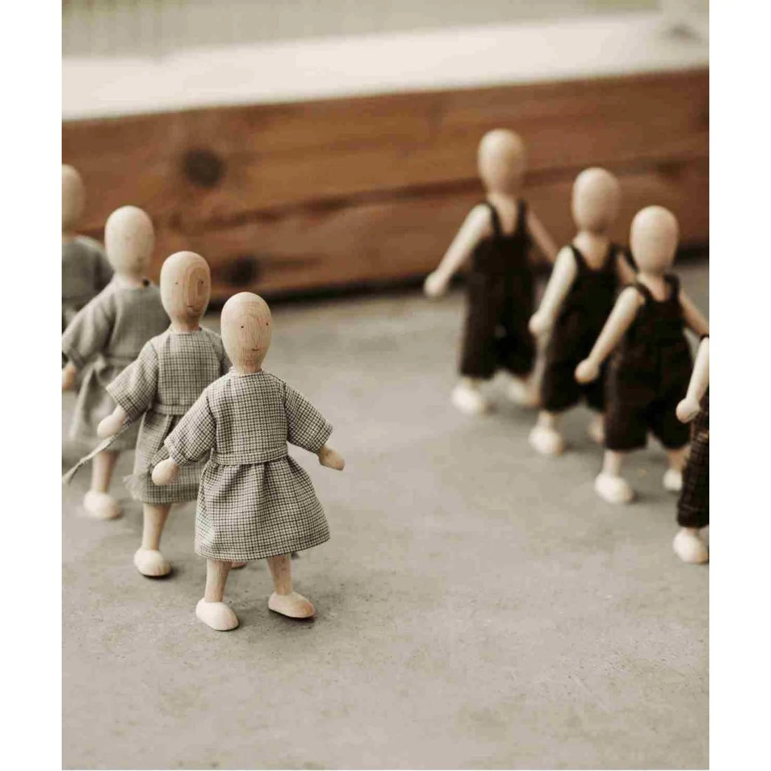 Wooden Beech Doll with Pants, photo 5