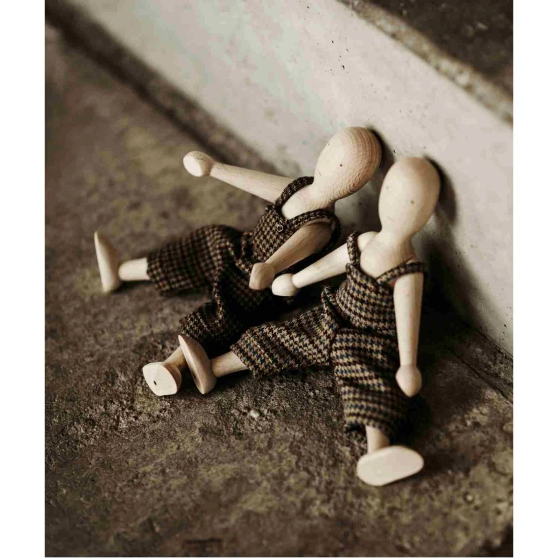 Wooden Beech Doll with Pants, photo 2