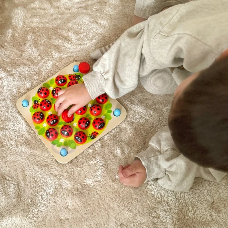 Wooden Ladybug Memory Puzzle, photo 10