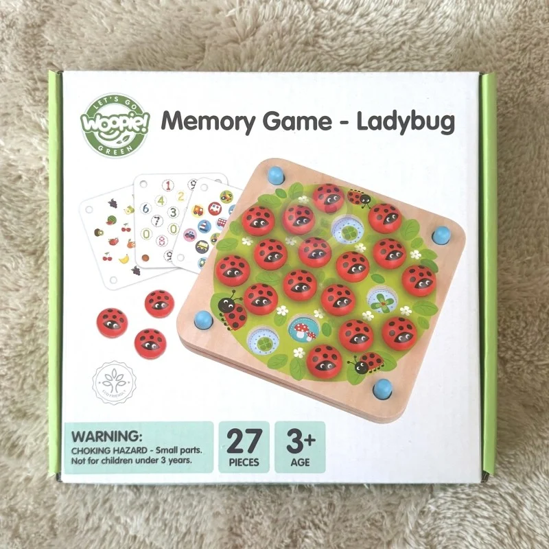 Wooden Ladybug Memory Puzzle, photo 12