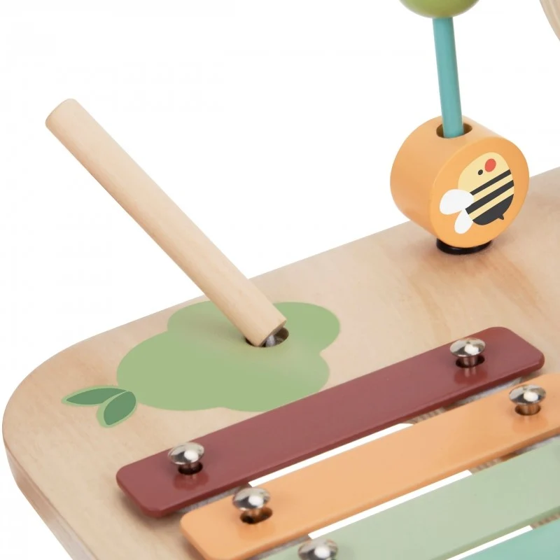 Wooden Educational Table Musical Sensory Maze 5in1, photo 4
