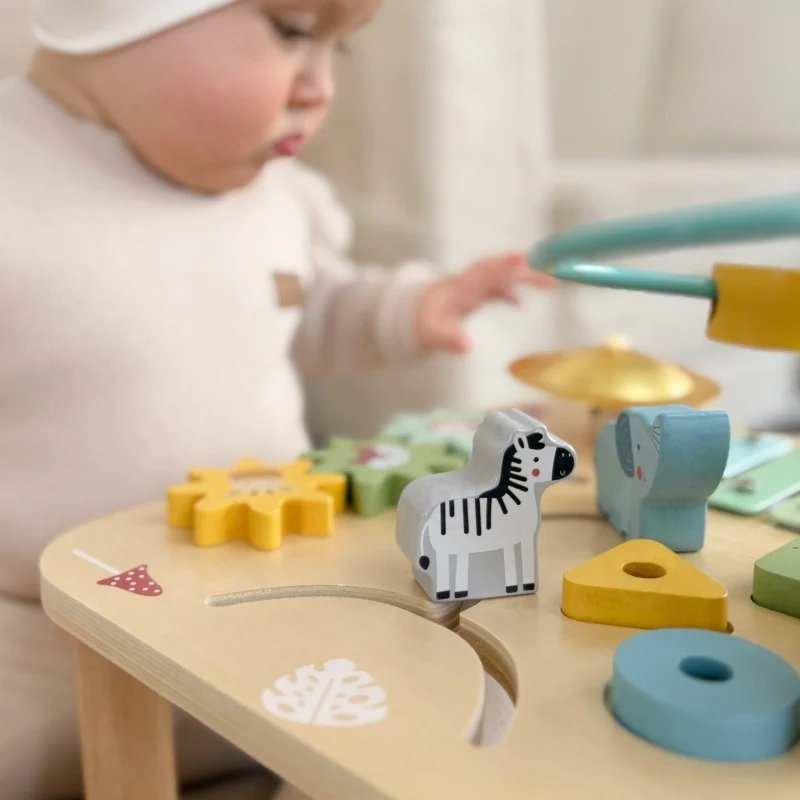 Wooden Educational Table Musical Sensory Maze 5in1, photo 9
