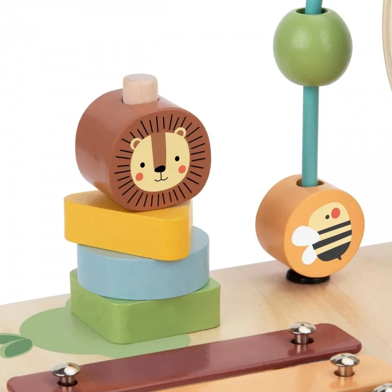 Wooden Educational Table Musical Sensory Maze 5in1, photo 5