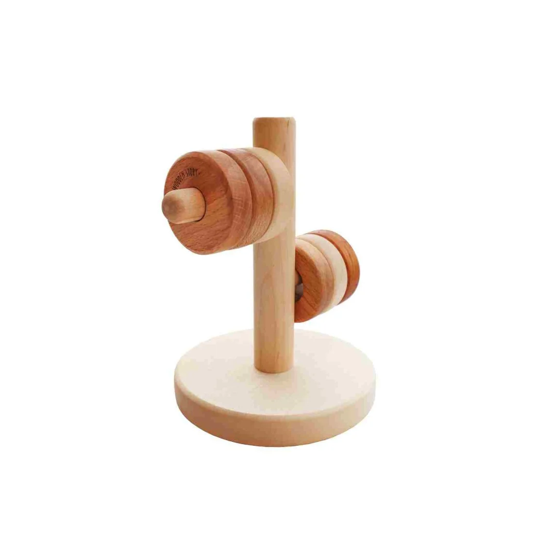 Wooden Horizontal Tower Puzzle, 6 Discs, photo 3