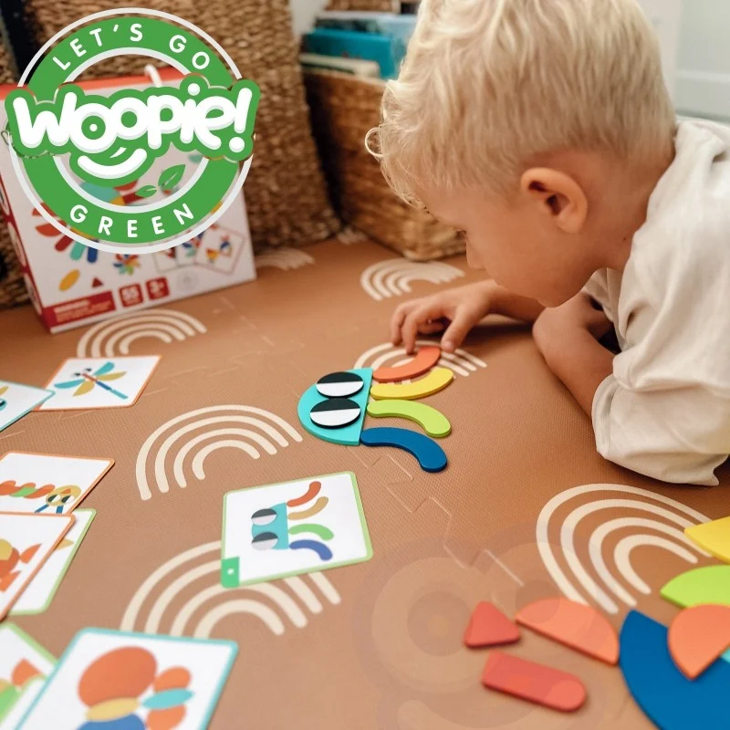 Wooden Montessori Puzzle with Cards, 55 Pieces, photo 9