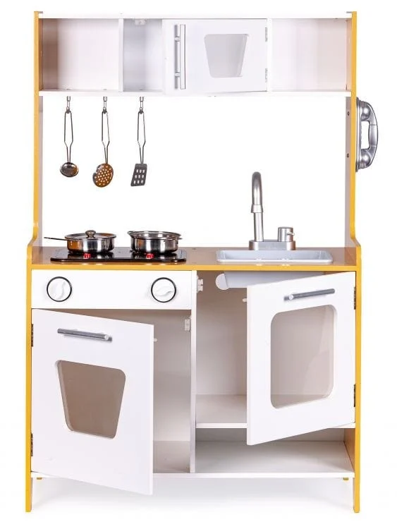 Wooden Play Kitchen with Multimedia Burners, photo 5