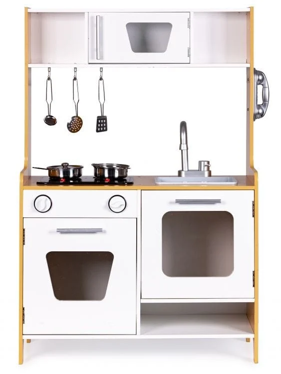 Wooden Play Kitchen with Multimedia Burners, photo 6