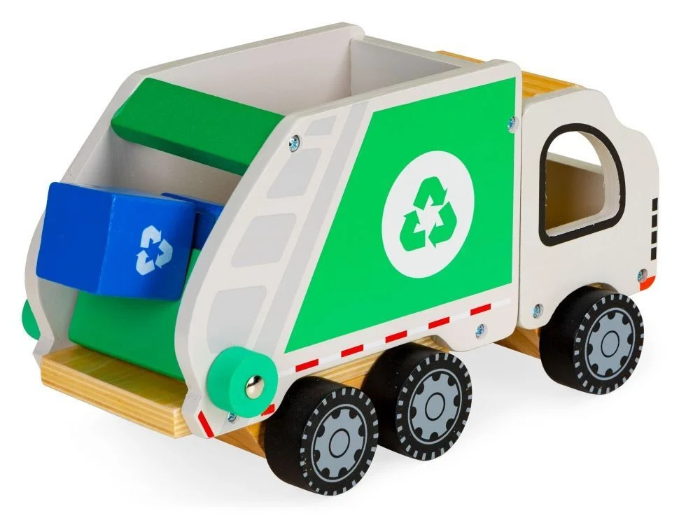 Wooden Recycling Truck, photo 2