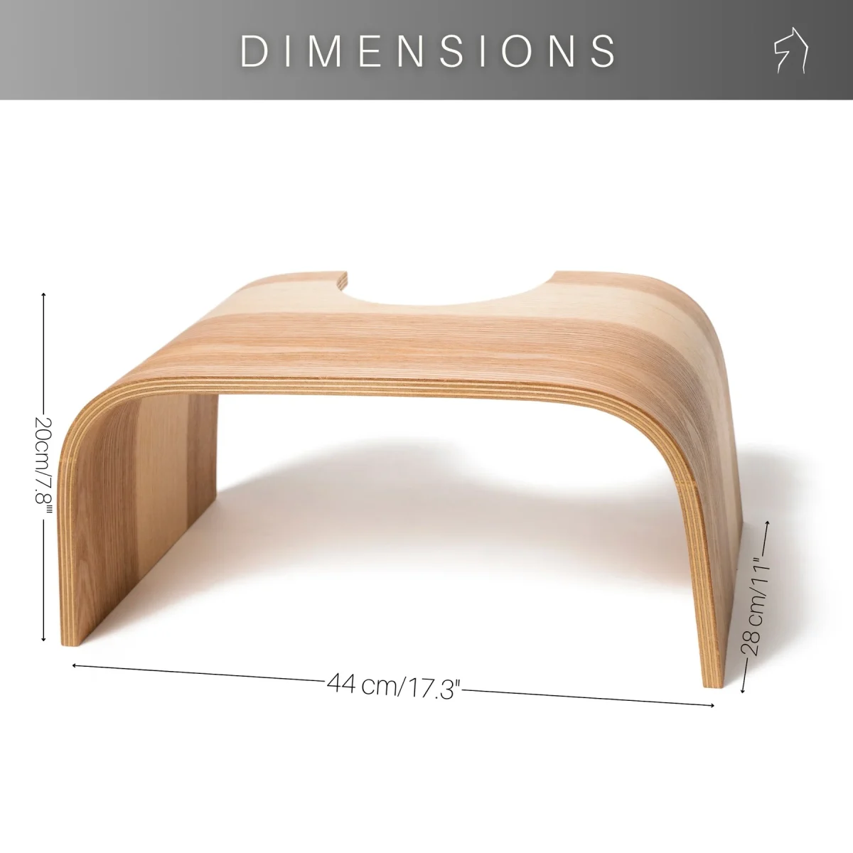 Toilet Training Step Stool in Birch Plywood, photo 8