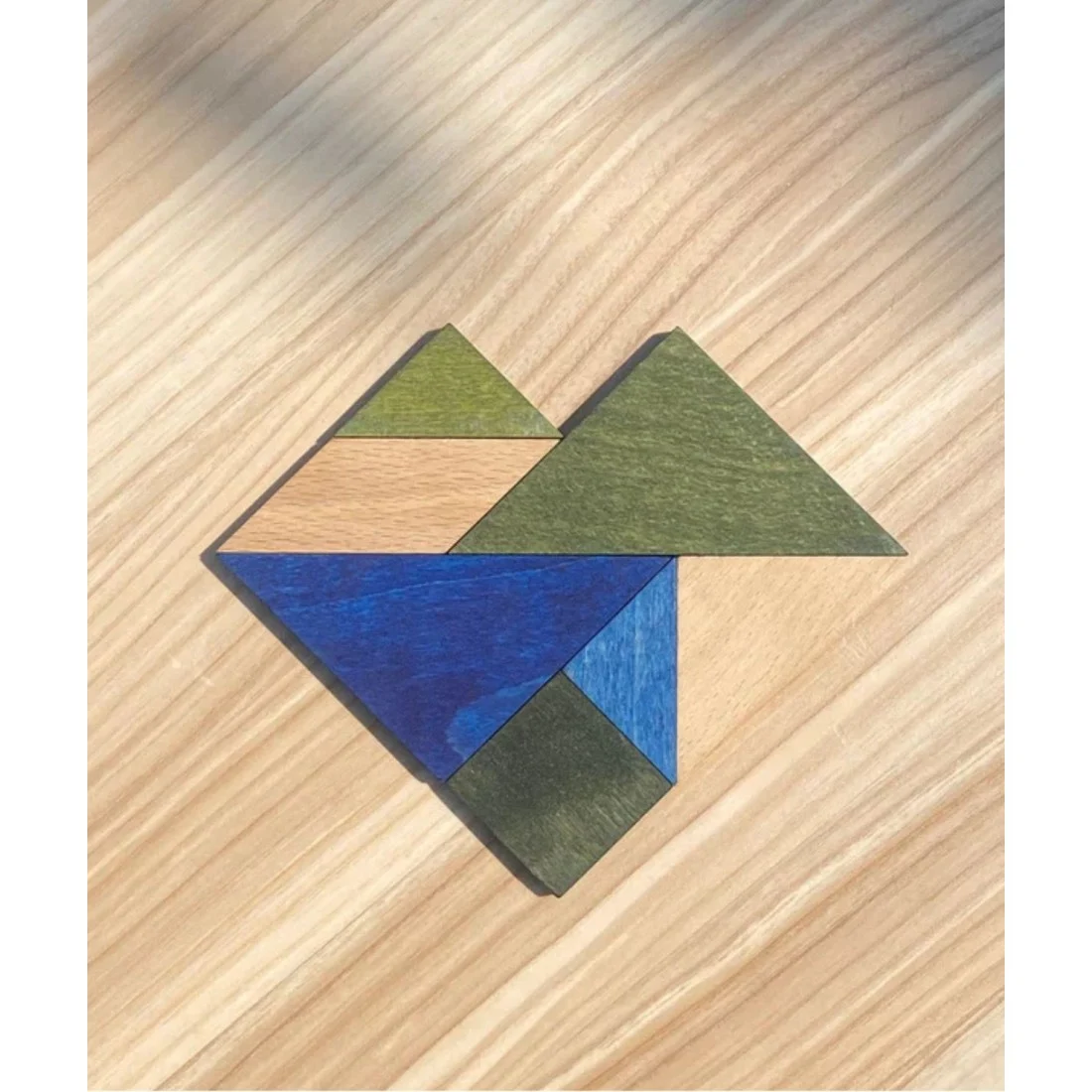 Wooden Tangram, 7 Shapes, photo 3