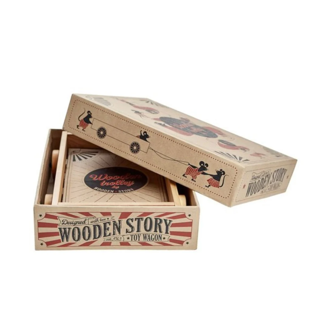 Wooden Story Wooden Wagon, photo 4