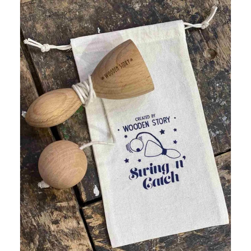 Wooden Swing and Catch Game, photo 3