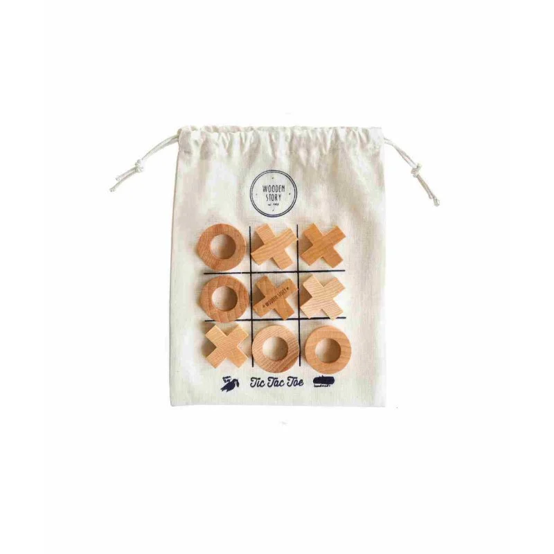 Wooden Travel Tic-Tac-Toe Game, photo 2