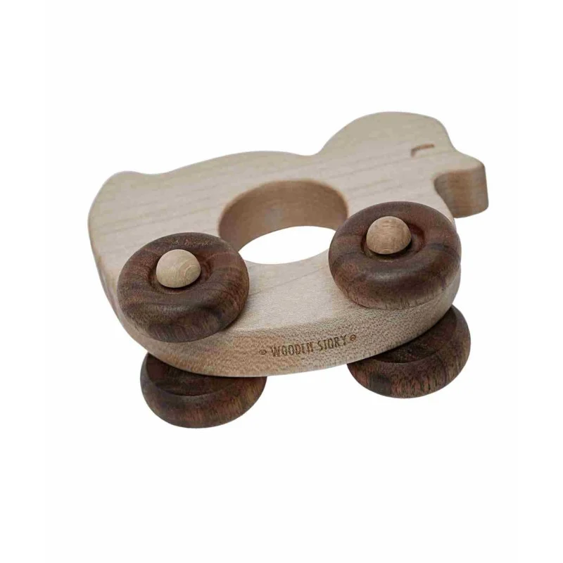 Wooden Duck on Wheels, photo 2