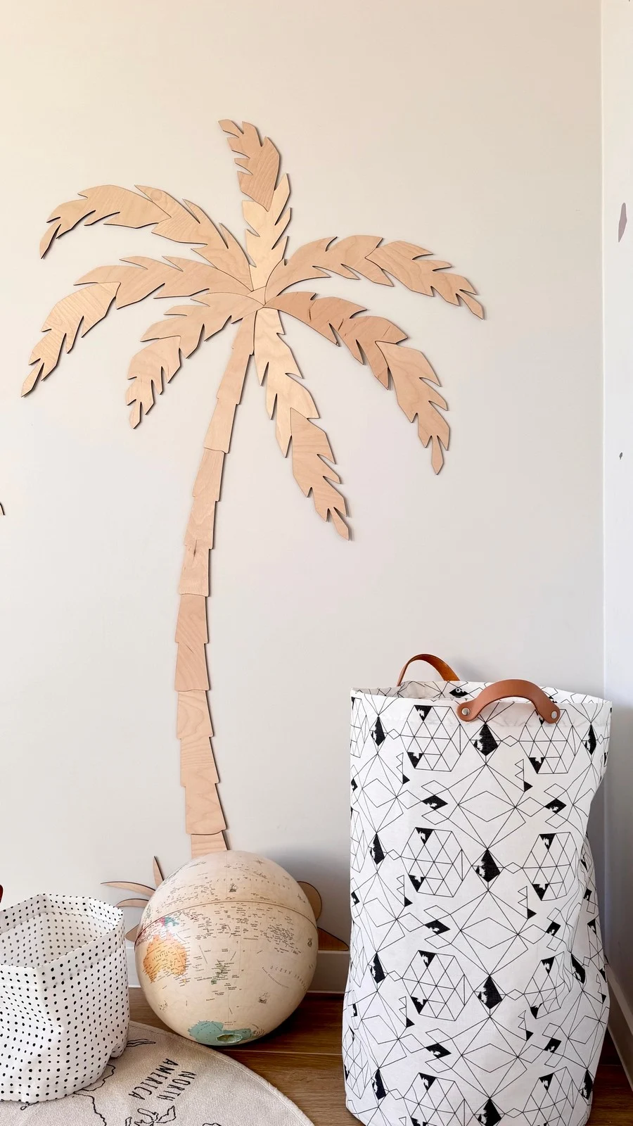Wooden Wall Decor, Set of Two Palm Trees, photo 4