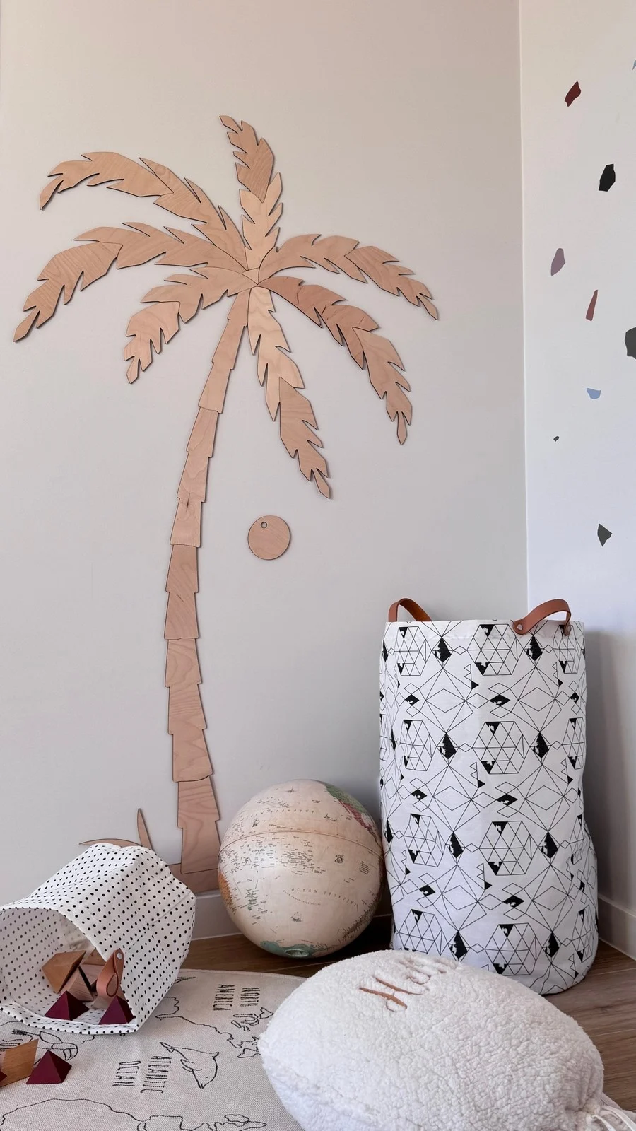 Wooden Wall Decor, Set of Two Palm Trees, photo 7