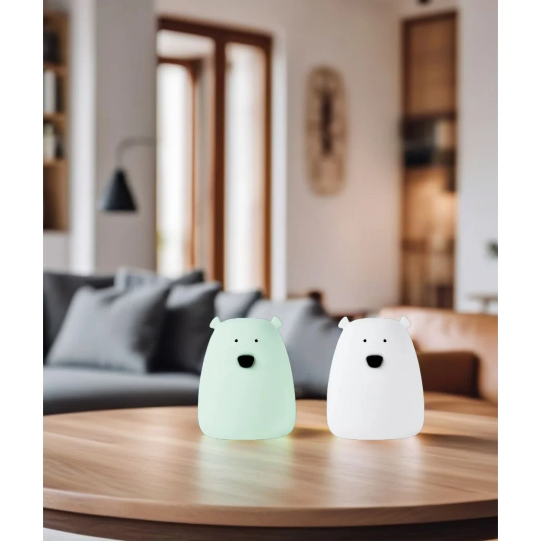 Set of Two Mini Bear Night Lights, photo 4