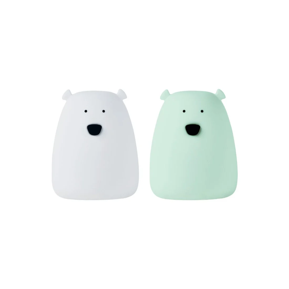 Set of Two Mini Bear Night Lights