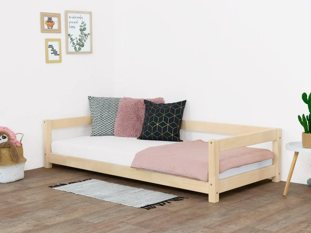 Benlemi LUCKY — Low Spruce Bed with Open Entrance, 120–140 cm, photo 5