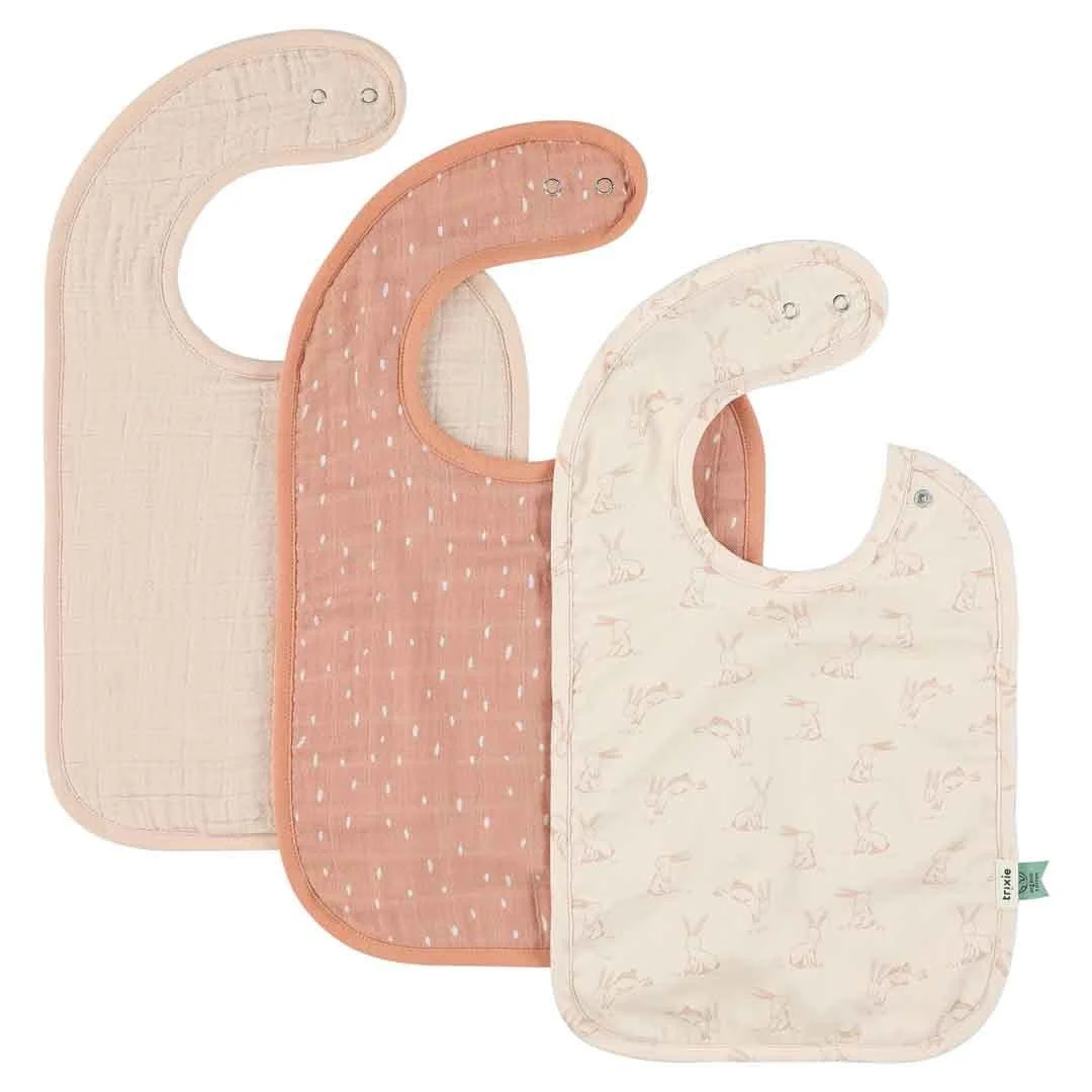 Organic Cotton Bib Set, 3 Pack