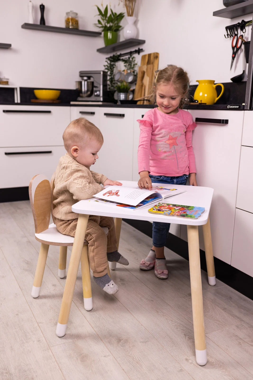 Bunny-Shaped Wooden Chair for Toddlers, photo 5