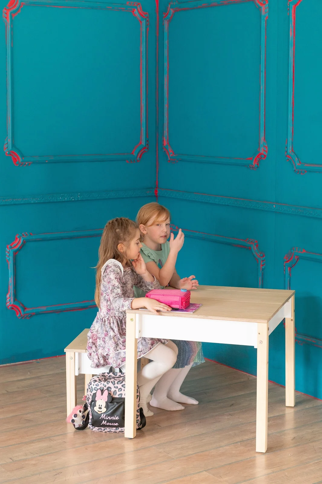 Kids’ Table and Chair Set with Hidden Storage, photo 19