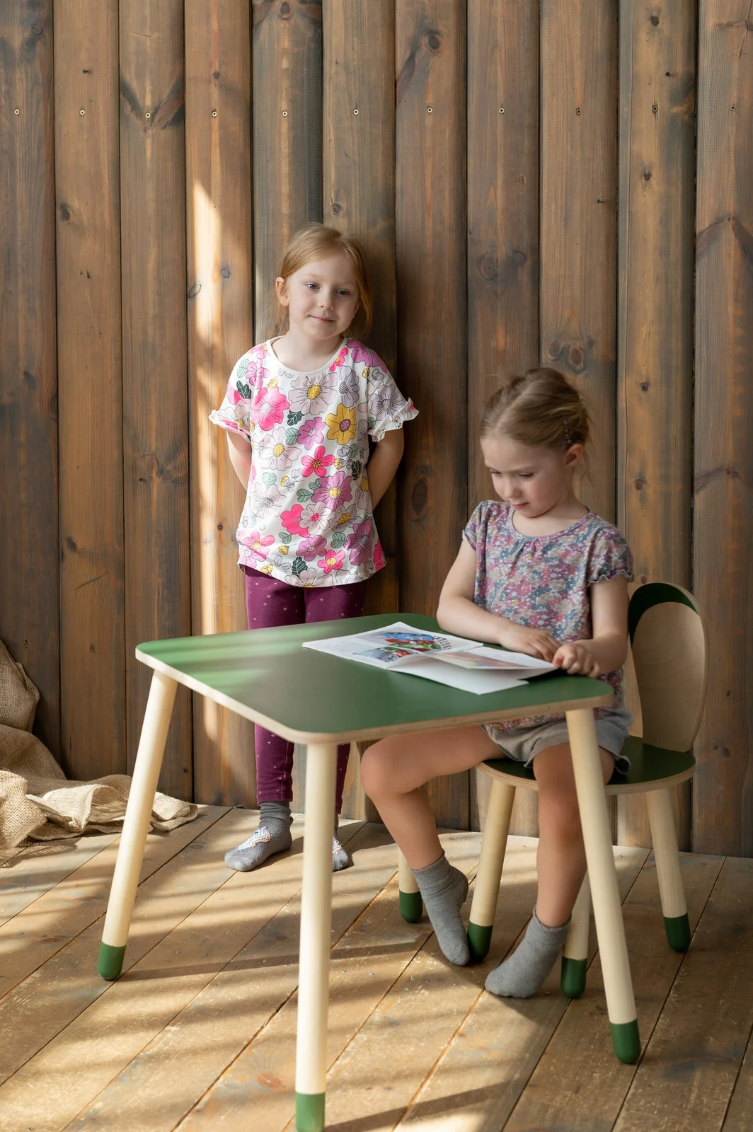 Toddler Table from the Bunny Series, Birch Plywood, photo 5