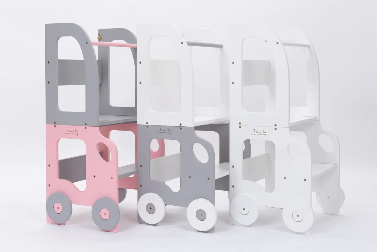 Car-Shaped Kitchen Helper Tower and Learning Table, photo 3