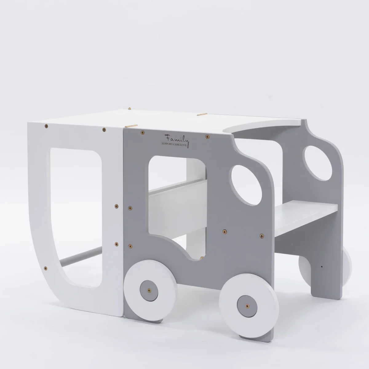 Car-Shaped Kitchen Helper Tower and Learning Table, photo 2