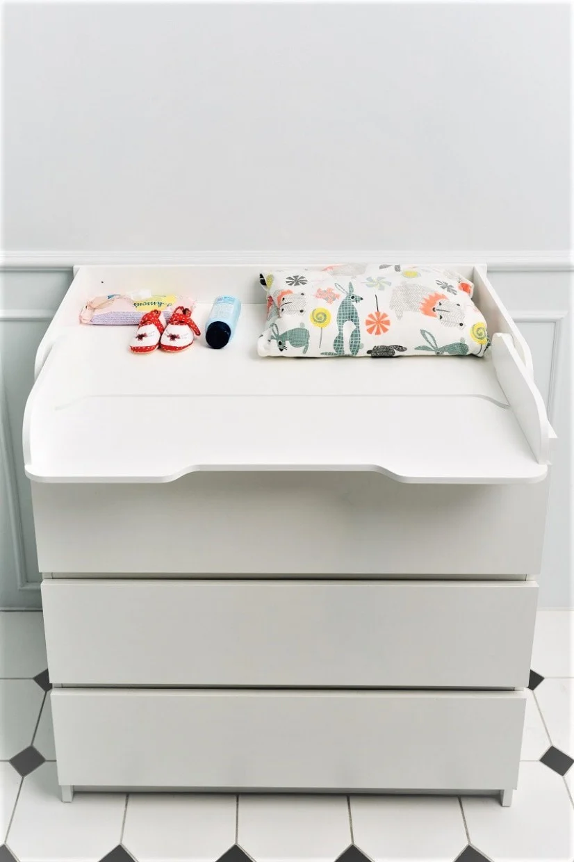 Birch Plywood Changing Table Top for a Chest of Drawers, photo 4