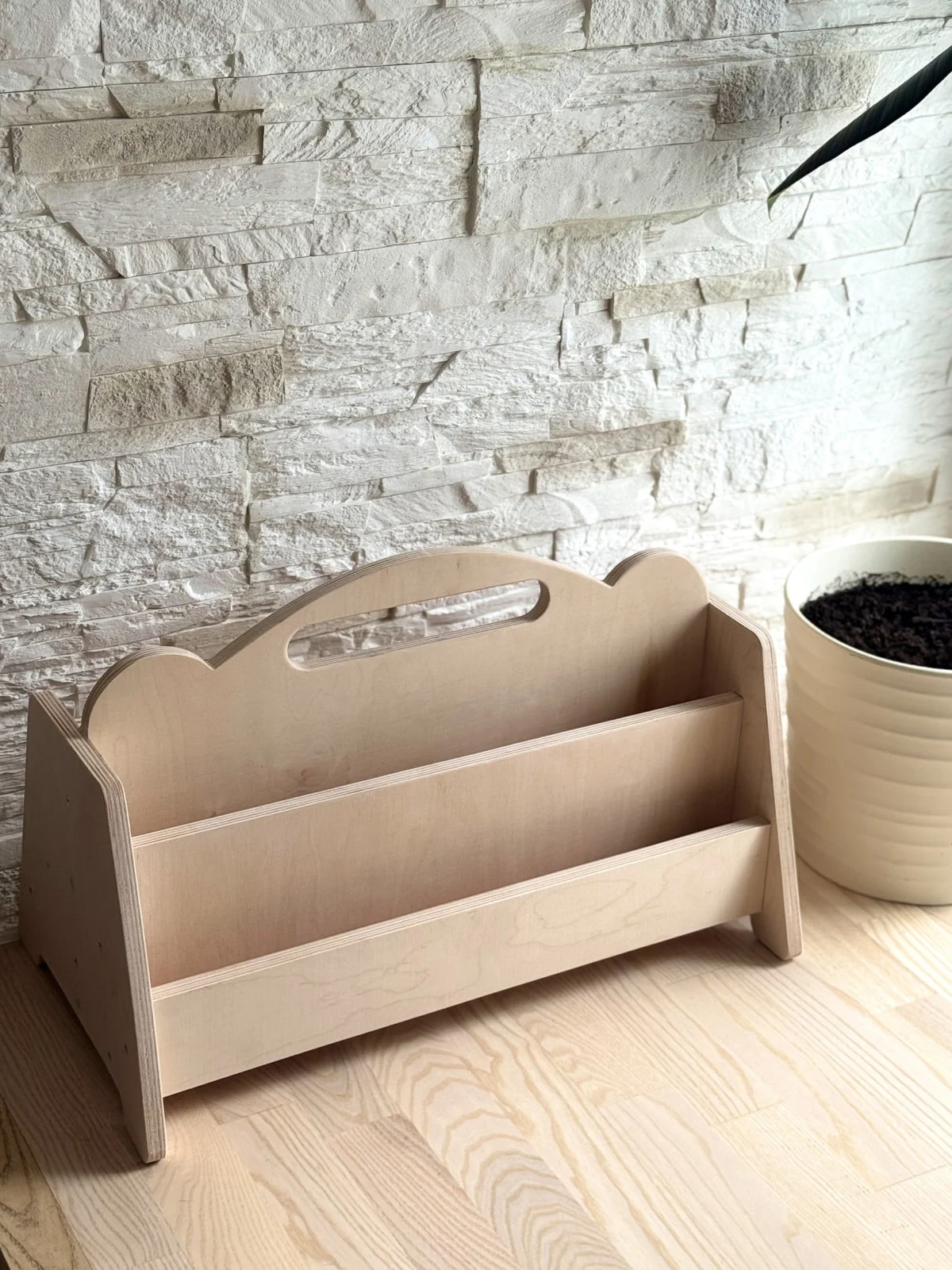 Double-Sided Montessori Book Display, 4 Tiers, photo 3