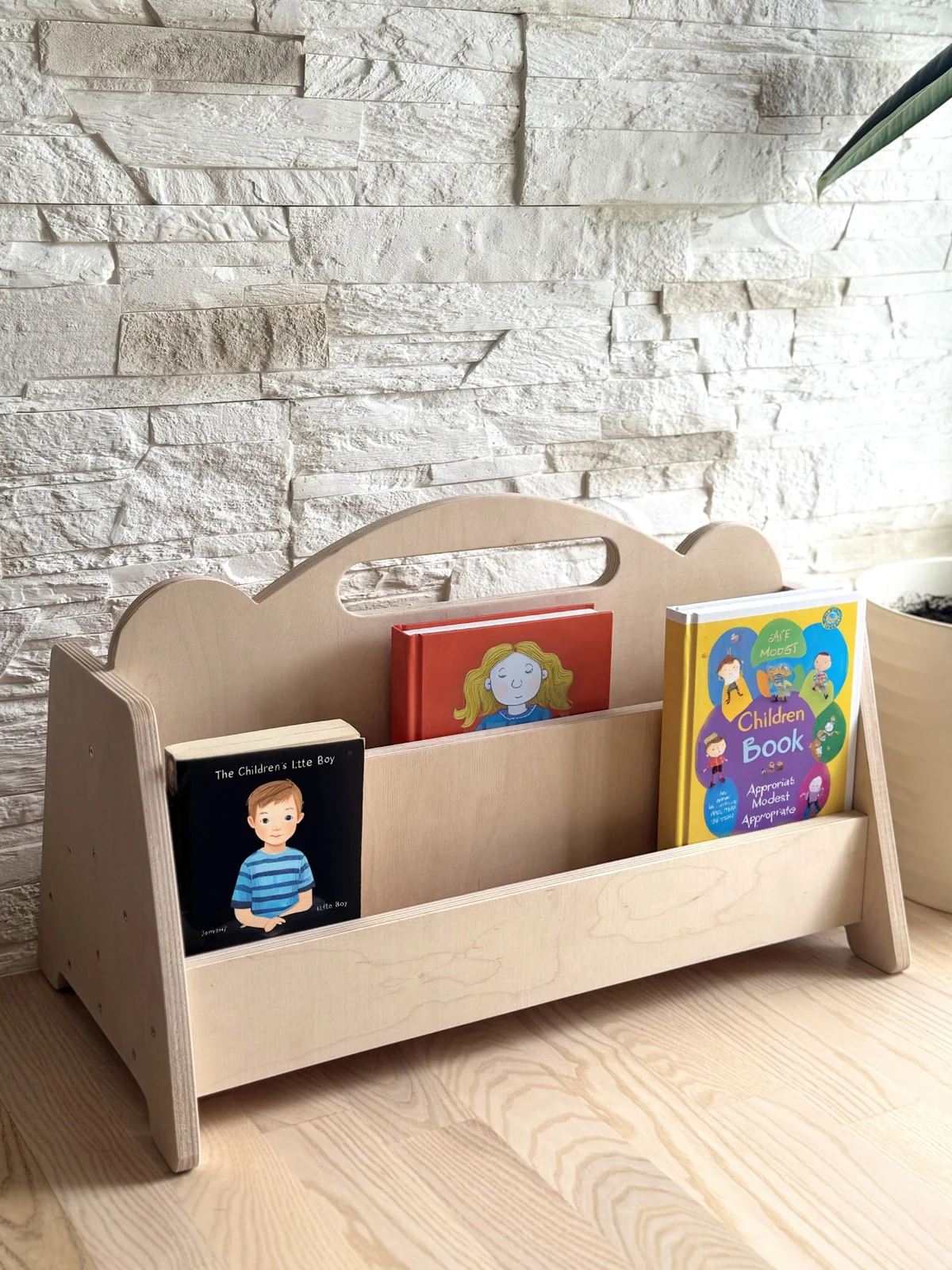 Double-Sided Montessori Book Display, 4 Tiers, photo 6