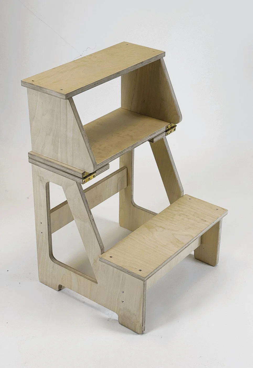 Folding Wooden Chair and Step Stool, 2 in 1, photo 7