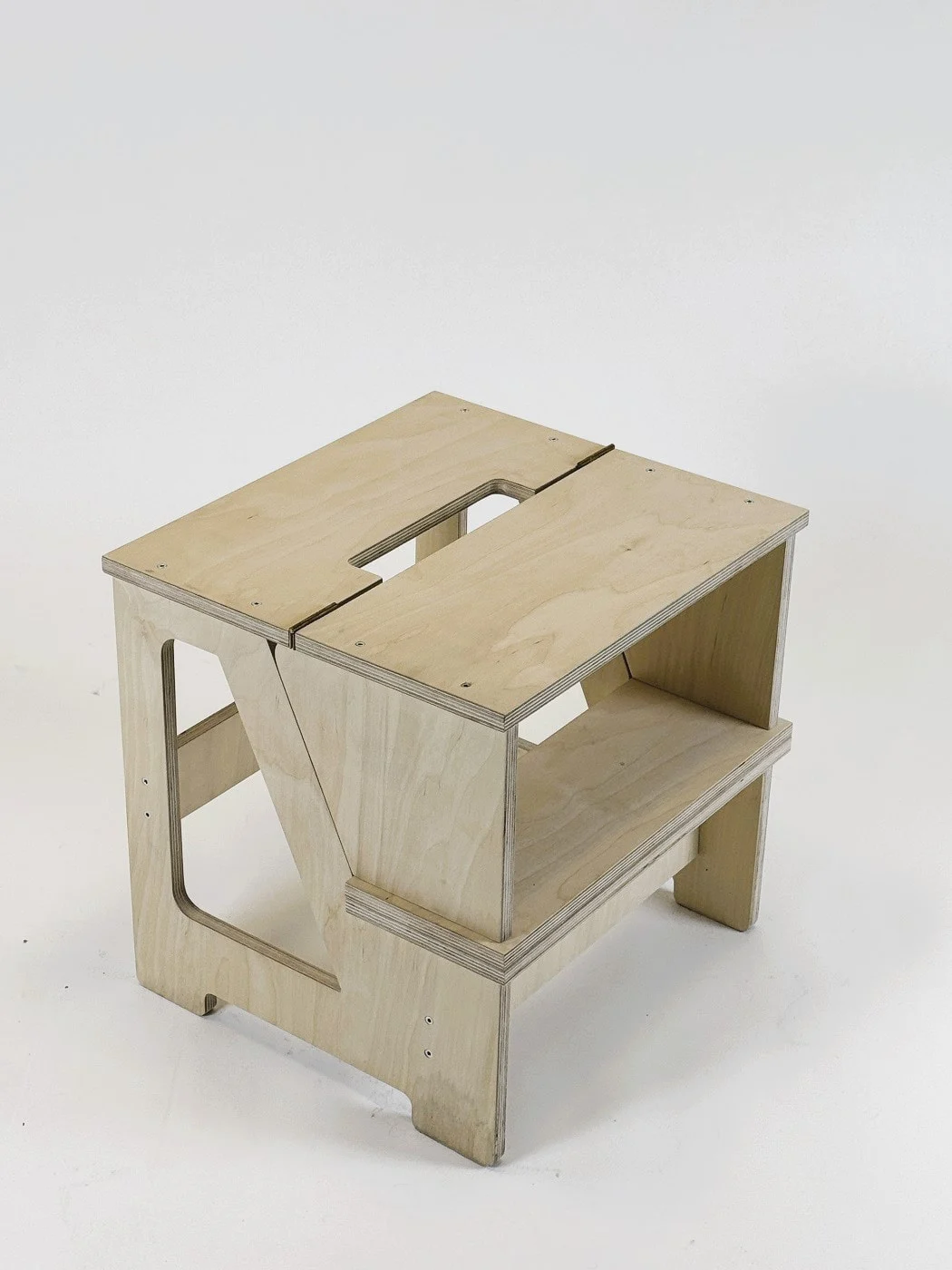 Folding Wooden Chair and Step Stool, 2 in 1, photo 8
